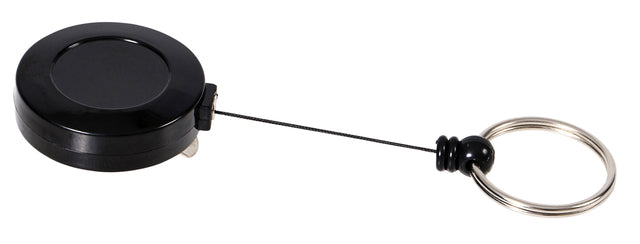 Afrolmechanisme Europel Zwart met Sleutelring 80cm - 2