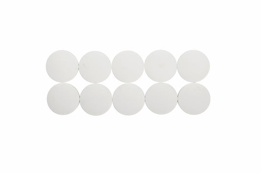Solid Magneet 38mm 2500g Wit