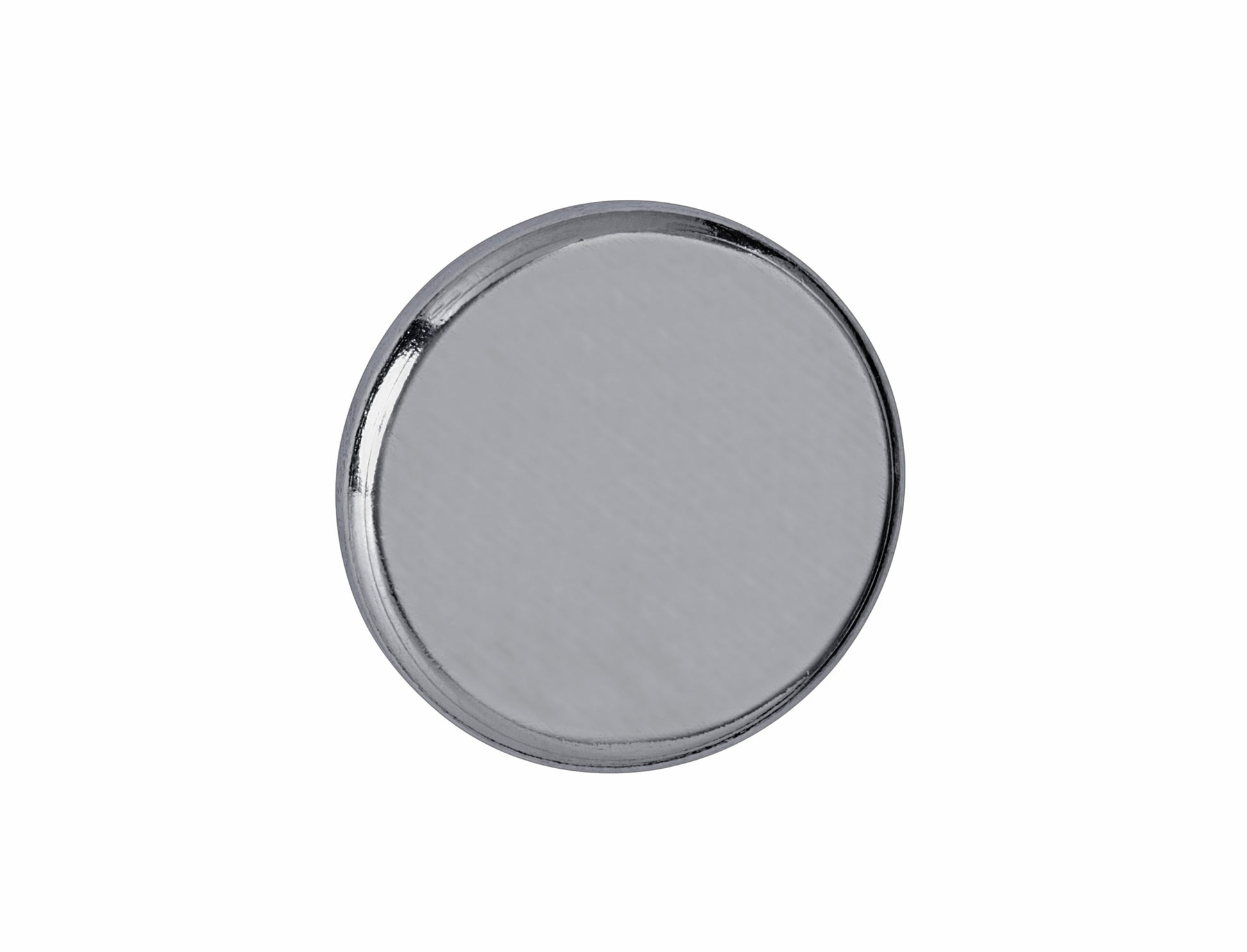 Neodymium magneet rond 25mm nikkel, 13kg hechtkracht