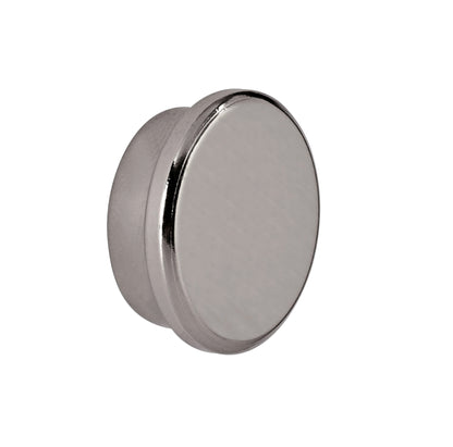 Neodymium magneet rond 25mm nikkel, 13kg hechtkracht - 2