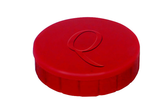 Quantore Magneet 20mm Rood 300gr, 10 Stuks
