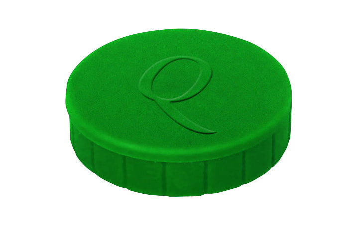 Quantore magneet 32mm, 800gram, groen, 10 stuks