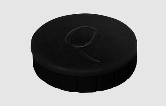 Quantore Magneet 20mm Zwart, 300gr, Set van 10