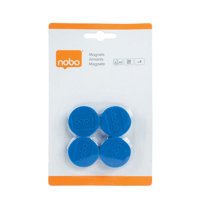 Nobo magneet 30mm, 700 gram, blauw - 3
