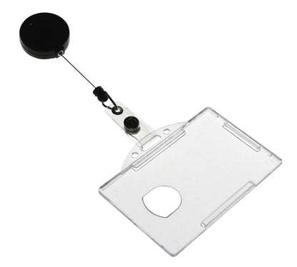 Transparante Pashouder Europel met Afroller 54x85mm - 2