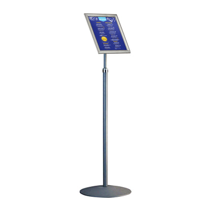 Infostandaard Europel telescoop incl A4 kliklijst - 3