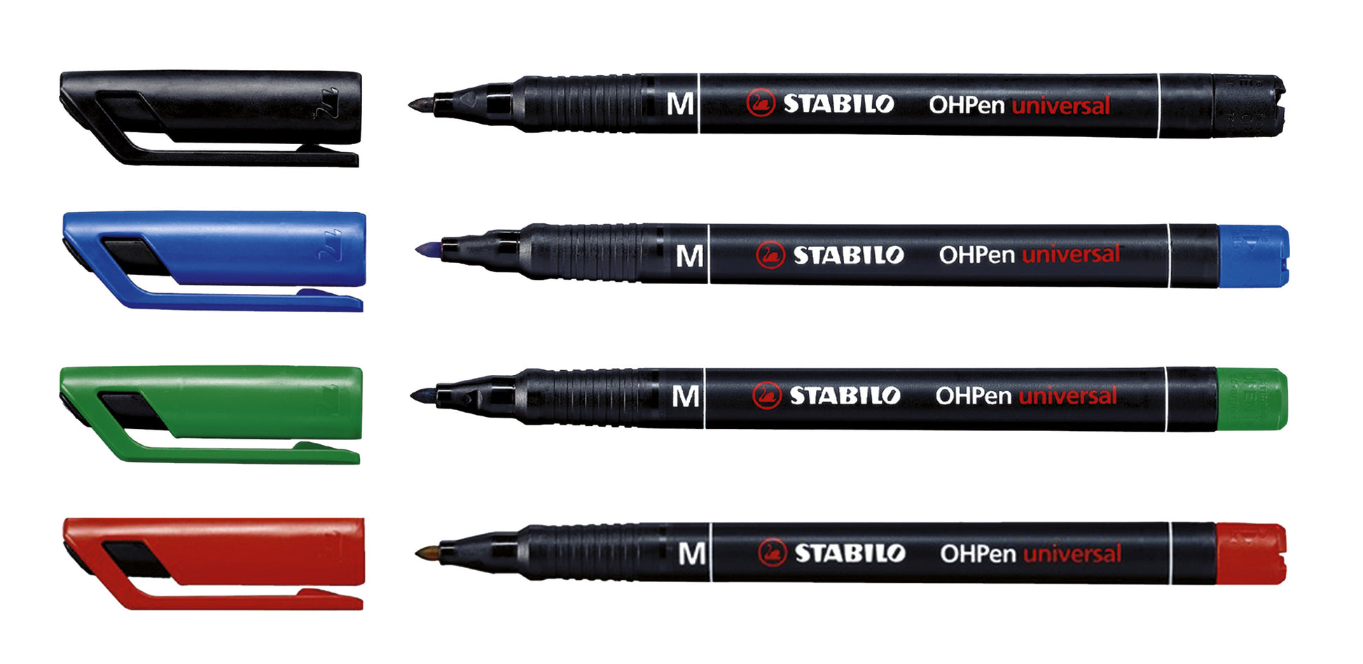 Viltstift Stabilo OHP Rond M Zwart