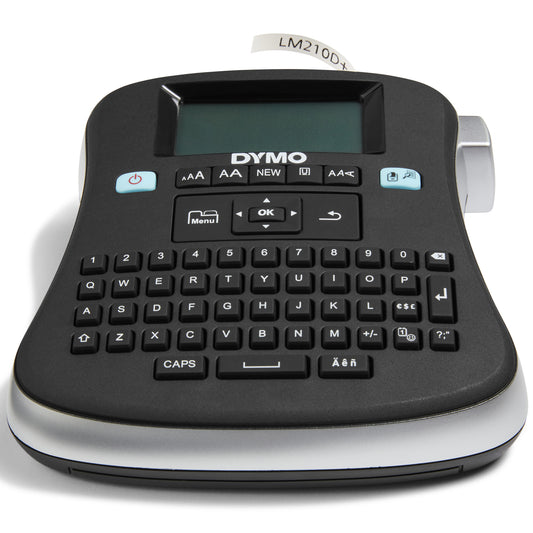Dymo LabelManager 210D Qwerty Labelprinter met afdrukvoorbeeld