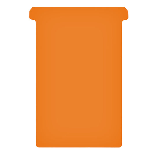 T-Kaart Djois Formaat 4, 107mm, Oranje, FSC-gecertificeerd, 500 stuks