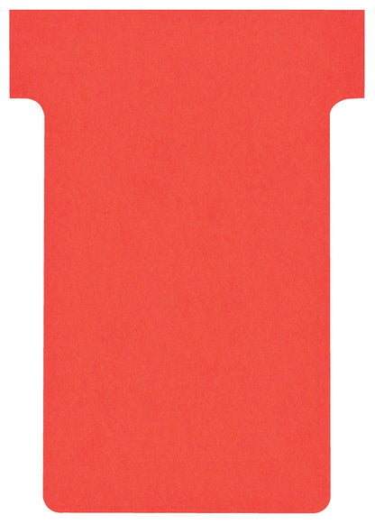 T-Kaart Nobo NR 2 48mm Rood, Pak van 100