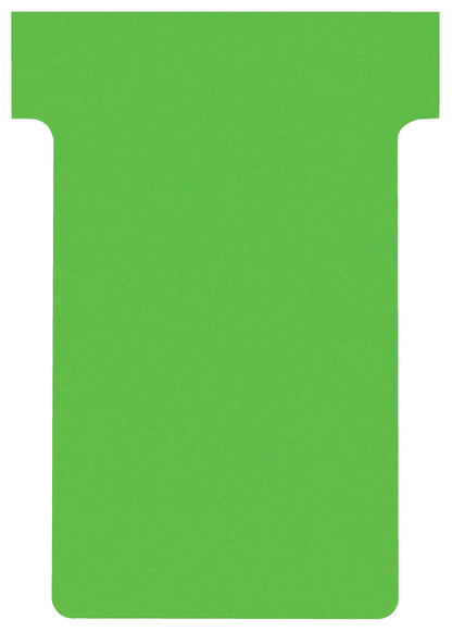 Planbord T-Kaart Nobo Nr 2 Groen, 48mm breed, pak 100 stuks - 2