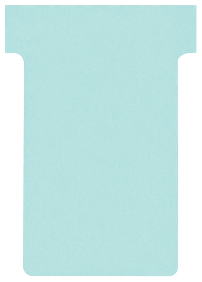 PLANBORD T-KAART Nobo Blauw 48mm, Pak à 100 stuks - 2