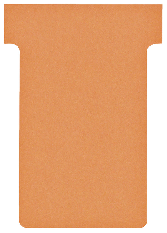 Planbord T-Kaart Nobo Nr 2 48mm Oranje, set van 100 stuks