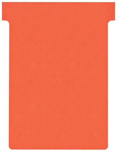 Planbord T-Kaart Nobo Nr 3 Rood, 80mm breed, pak 100 stuks - 2