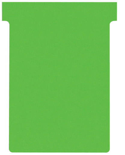T-Kaart Nobo NR 3 80mm Groen, Pak van 100 - 2