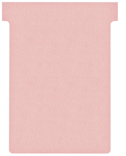Planbord T-Kaart Nobo Nr 3 80mm Roze, set van 100 stuks