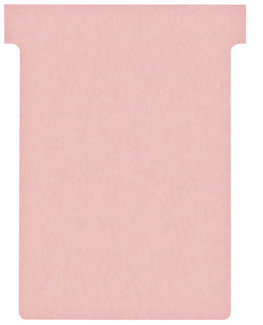 Planbord T-Kaart Nobo Nr 3 80mm Roze, set van 100 stuks