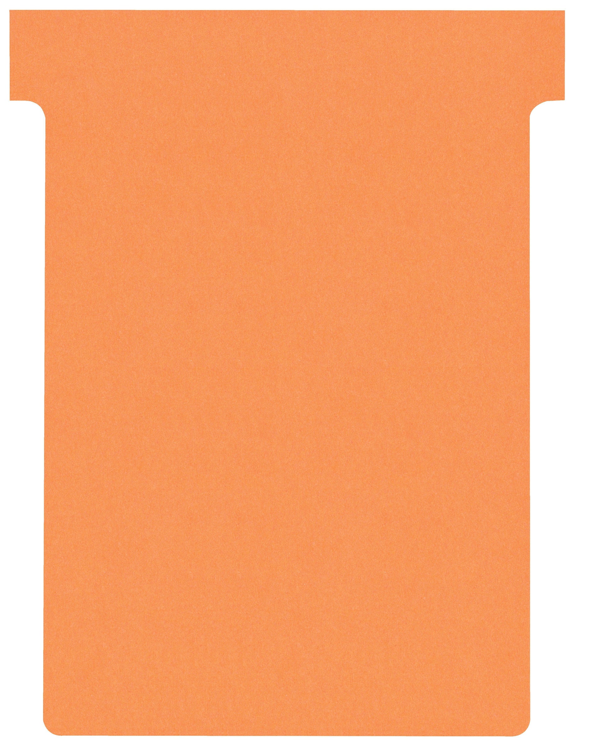 T-Kaart Nobo NR 3 80mm Oranje, Pak van 100 - 2