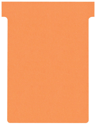 T-Kaart Nobo NR 3 80mm Oranje, Pak van 100 - 2
