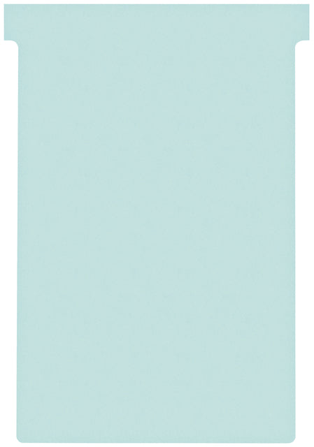 Planbord T-Kaart Nobo Nr 4 112mm Blauw, set van 100 stuks