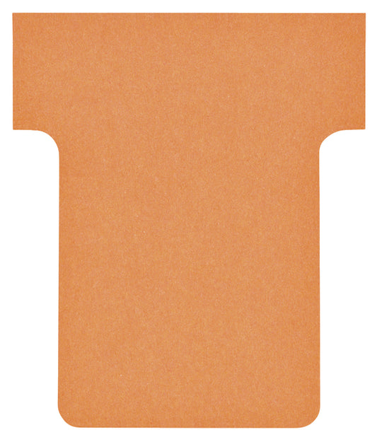 Planbord T-Kaart Nobo Nr 1.5 Oranje, 36mm breed, pak 100 stuks