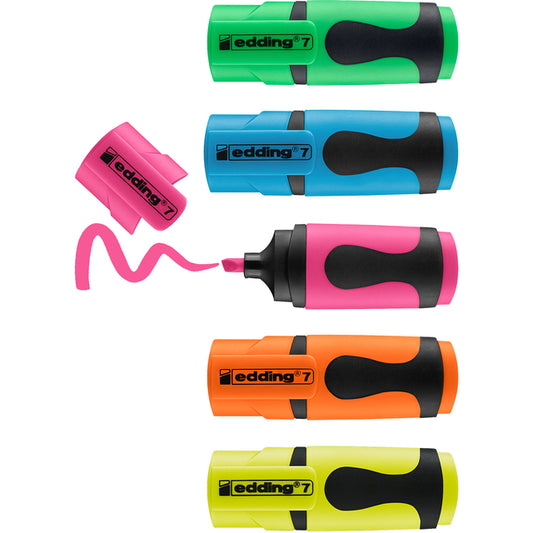 Edding 7 Mini Pastel Markeerpen 1-3mm Assortiment