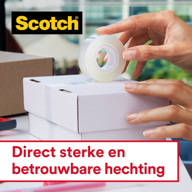 Scotch Crystal 600 doorzichtig plakband, 19 mm x 7,5 m, 2+1 disp - 6
