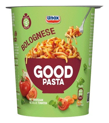 Unox Good Pasta Spaghetti Bolognese Cup 5 Minuten Bereiding - 3