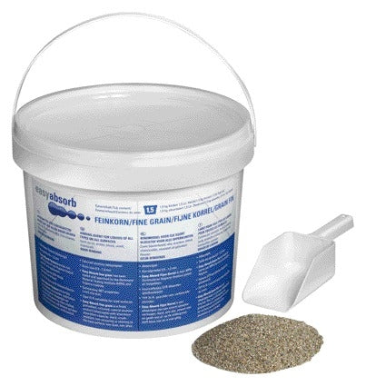 Absorptiekorrels Easy Absorb Fijn voor Vlekken en Gemorste Vloeistoffen