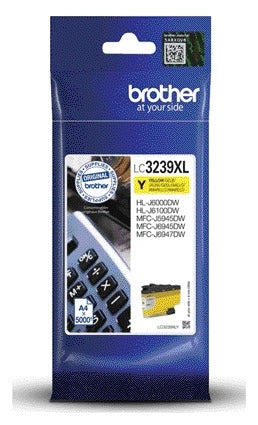 Brother LC-3239XLY Gele Inktcartridge - Zeer Hoge Capaciteit