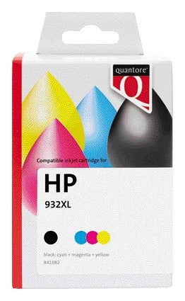 Inktcartridge Quantore HP 932XL C2P42CN Zwart