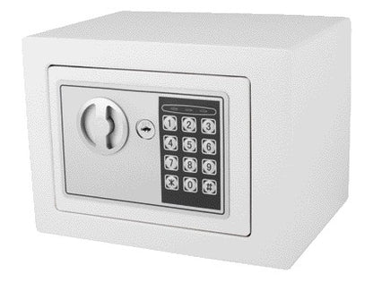 Elektronische Mini Kluis 230x170x170mm met cijfercode en sleutel - 3