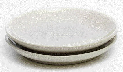 Pickwick wit theetipje van porselein, 6 stuks - 2