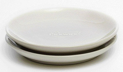 Pickwick wit theetipje van porselein, 6 stuks - 2