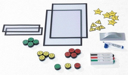 KPI BORD + Starterkit Visual Management 90x120cm - 2