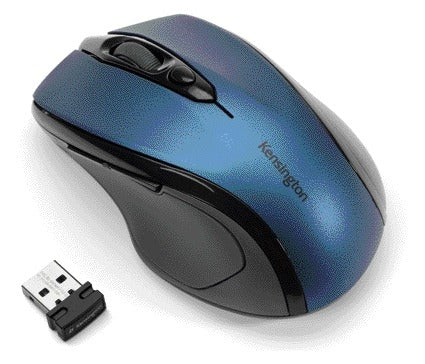Kensington Pro Fit draadloze ergonomische muis blauw