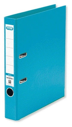 Elba Smart A4 50mm PP Ordner Turquoise met insteekvenster