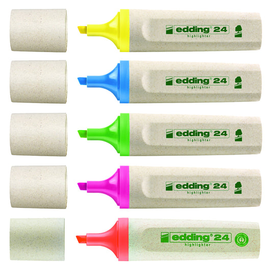 Edding 24 Eco lichtblauw highlighter 2-5mm - 2