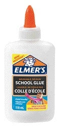 Elmer's schoollijm 118 ml, uitwasbaar en geschikt voor slijm