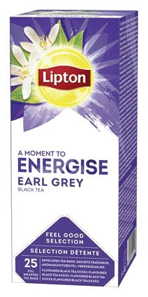 Lipton Energise Earl Grey 25x1.5gr - Verkwikkende thee
