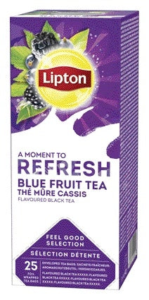 Lipton Refresh Blue Fruits Theezakjes 25 x 1,5 g
