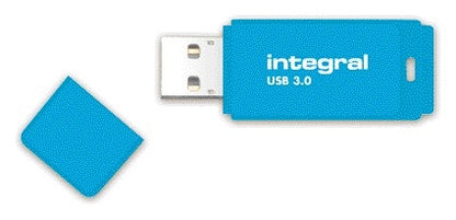 USB Stick Integral FD 32GB Neon Blauw - 3