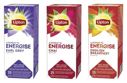 Lipton Energise English Breakfast Thee 25x1,5g - 2