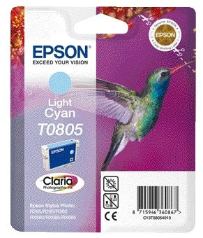 Epson T0805 Lichtblauwe Inktcartridge