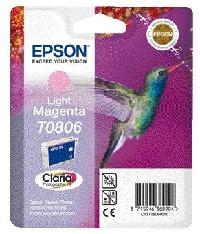 Epson T0806 Lichtrode Inktcartridge