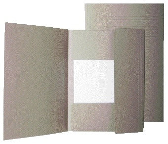 Dossiermap Fo A4, grijs, 250g FSC gerecycled karton