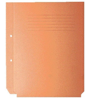 Bijlagenmap A4 chamois, kort open, FSC, 250g karton