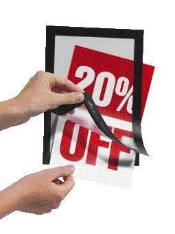 DURAFRAME Durable A6 zelfklevend zwart - 4