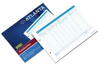 Autokostenboek Djois Atl A5 50 vel FSC-gecertificeerd