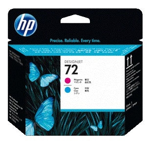 HP 72 Rood + Blauw Printkop C9383A voor HP Printers